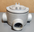 Crouse-hinds Guat59  Rigid Conduit Outlet Box And Cover  1 1 2   1 Pc