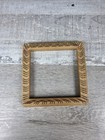 Vintage Wooden Pin Weaving Loom Square Pot Holder Craft Frame Usa B30