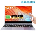 Used 14 1  Portable Monitor With Keyboard Touch Screen Fhd 10800mah Wireless Ips