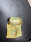 Vintage Stay Open Clothespin Cotton Bag 1950s Retro