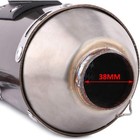 Jfg Racing Dirt Bike Slip On Exhaust motorcycle Muffler Pipe Exhaust  Red 