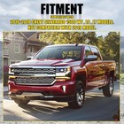 Grille Overlay Cover Inserts Compatible With 2016-2018 Silverado