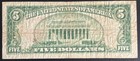 1929  5 National Currency Note Bank Of America National Trust San Francisco Ca