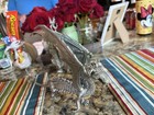 Vintage Dragon Pewter Figurine 4 Inches High Winged Attack Mint Euc Heavy 