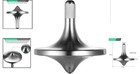 Exquisite 24mm Stainless Steel Spinning Top - Long Spin Time   Perfect Balance