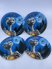 Vintage 1982 E  T  Movie Party Plates X 4 W2