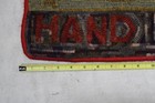 Hand Hooked Wool Rug Black Sheep Usa Patriotic 19x43 Kim Klassen Grace Ayres A2