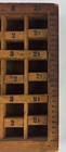 Hamilton Wood Letterpress Space Rule Case Printer Tray Type Setter  Rare Vintage