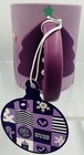 Rare The Coffee Bean   Tea Leaf Purple Christmas Tree Mug   Plush Keychain New