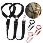 2pcs Dog Car Safety Seat Belt Restraint Harness Leash Travel Clip For Pet Cat Us