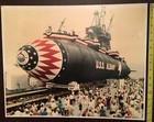 U s s  Albany  ssn 753  Large Christening Ceremony Photograph - 13 June 1987