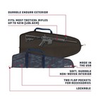 Allen Company 42  Patriot Tactical Gun Case  Patriotic Camo