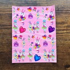 Lisa Frank Vintage Sticker Lot S126 S161 S167 S242 Animals Hearts Beach Rainbows
