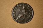 1723 Wood s Hibernia Halfpenny  Martin 4 58-gc 27  W-13120  Rarity-3  Very Fine