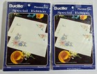 Vtg Placemats Lot 4 Bucilla Special Edition Fiesta  64214   22 Packs Dmc Thread