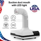 Extractor De Polvo De Escritorio Para Laboratorio Dental Led  Mini Aspiradora Us