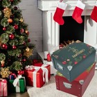 Collapsible Storage Box  Decorative Memory Box With Lid   Metal Reinforced Co   