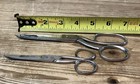 Vintage Hoffritz Italy   Marks Brazil 402 7 Metal Scissors Shears 5    7  Lot Of 2