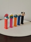 Smurf Pez Dispensers Lot Of 5 Vintage Excellent Condition 
