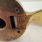 Vintage Bronze 2-blade Folding Sailboat Propeller 14 X 10 Used