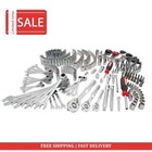 Craftsman 298 Piece Standard Sae And Metric Polished Chrome Mechanics Tool Set