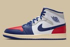 Nike Air Jordan 1 Mid Rare Air Usa Dq8426-102 Men   s Shoes New