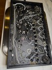 1  Lb Lot Broken Rhinestone Jewelry   Parts For Craft Harvest Upcycle Embellish