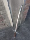 34  Custom Handmade Carbon Steel Grosse Messer Sword Historical Sword Full Tang
