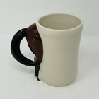 Happy Appy Valley Studios Horse Butt Behind Coffee Mug Vintage 1995 Black brown