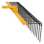 Pine Straw Landscape Rake 48 Inch Tractor Lawn Atv Utv 2 Inch Receiver