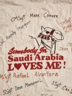 Autographed Desert Storm U s  Army Somebody In Saudi Arabia Loves Me Tour Shirt