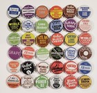 100 Random Soda Bottle Caps Pop Crimped used  Zero Defects Vintage Classic