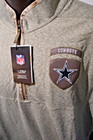 Dallas Cowboys Nike Nfl 1 3 Zip Pullover Salute To Service Men s Lg Jacket Nwt