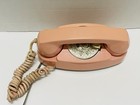 Vintage Pink Princess Rotary Telephone 702b  Bell System Phone Tested Rings
