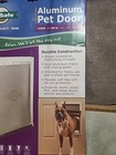 Petsafe Freedom Aluminum Pet Door For Dogs And Cats White Large Ppa00-10861 