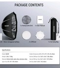 Neewer 35   Octagonal Softbox Qr Bowens Mount Softbox With Honeycomb Grid Ns35p