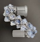 Secret White 19mm Female-male Glass Drop Down Attachment Adapter