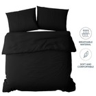 Luxurious Duvet Quilt Cover With Pillow Sham Twin Comforter Cover Bedding Set