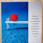 1991 Beefeater The Summer Gin Ocean Dock Vintage Print Ad Alcohol Art