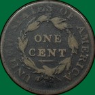 1810 Classic Head Large Cent Fine F Coin  Cuts  32897