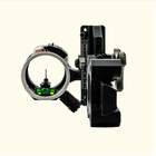 Cbe Trek Pro Micro Dovetail 3v Vertical Pins Bow Sight W  Light  019  Rh-new