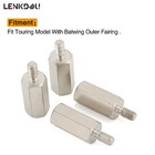4pcs Batwing Extension Nut Standoff Stud Outer Fairing For Harley Flht 58949-96