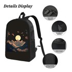 Stylish Laptop Backpack For College   High School - Fits 15   Laptop   Ipad 