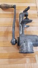 Antique Vintage Griswold 453 No  2 Cast Iron Manual Hand Meat Grinder W  Blades