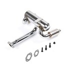 Double Exhaust Pipe Kit For 1 5 Hpi Rofun Baha Rovan King Motor Baja 5b Rc Ca   