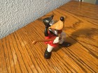 Vintage Walt Disney 3  Goofy  Golfer Golf Figurine  Bullyland West Germany Pvc 