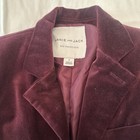 Janie And Jack Boys Burgundy Velvet Blazer Size 4
