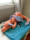 Jellycat Persimmon Dragon Huge 66cm Plush Soft Toy Stuffed Animal Orange
