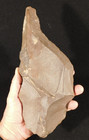Huge  One Million Year Old  Early Stone Age Acheulean Hand Axe Morocco 1465gr