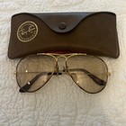 Vtg Ray-ban Tortuga 1960s Outdoorsman L1704 Changeable Lens Sunglasses Oem Case